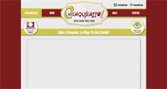 Desktop Screenshot of chilaquilazzo.com